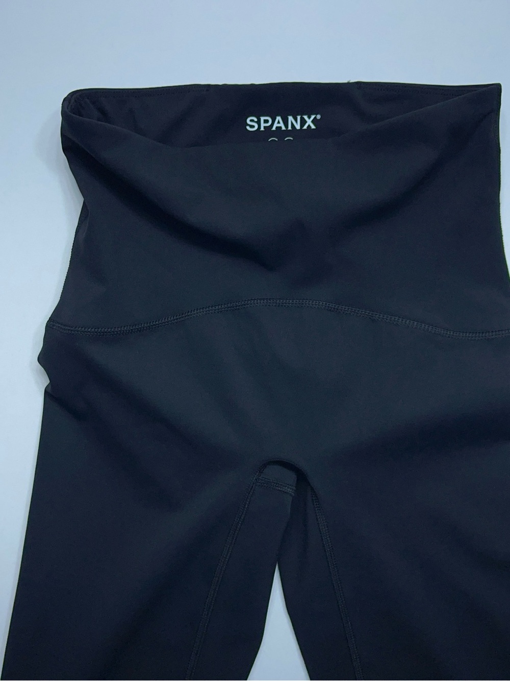 Spanx Leggings Womens Size Small Black Cropped Yoga Training Athleisure 23” Ins - Picture 14 of 14